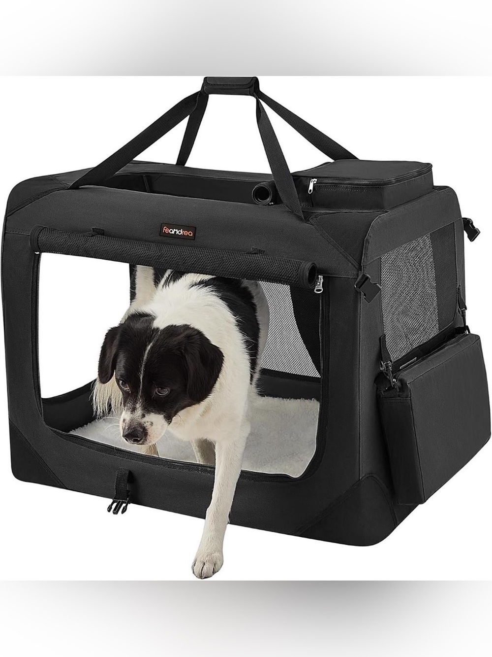 New -Feandrea Foldable Dog Transport Box